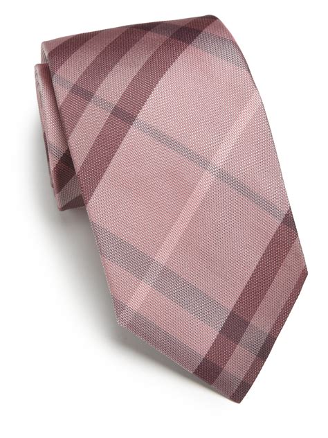 burberry chalk pink tie|Burberry Pink Ties for Men for sale .